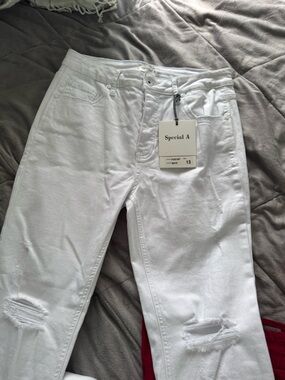 Special A White Skinny Jeans - Women's